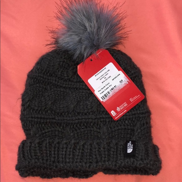 The North Face Accessories - Dark grey beanie, great for winter!!